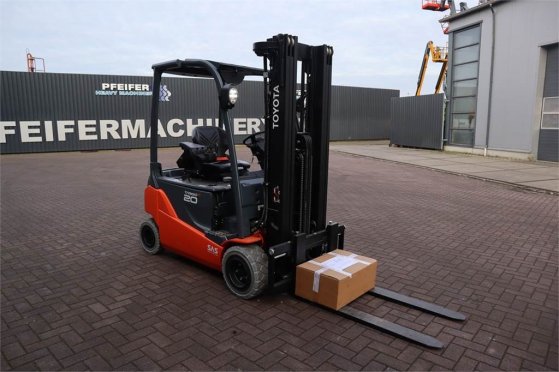 Toyota 8FBM20T Valid inspection, *Guarantee! Electric, 47 8FBM20T Valid inspection, *Guarantee! Electric, 47 2022 2 Forkli...