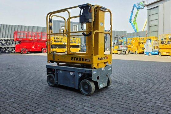 Haulotte Star 6 Electric, Batteries (2024) Non Marking Tyre Haulotte Star 6 Electric, Batteries (2024) Non Marking Tyre 20...