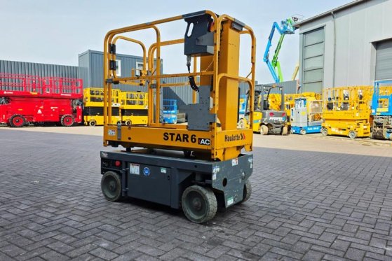 Haulotte Star 6 Electric, Non Marking Tyres, 5.8m Working H Haulotte Star 6 Electric, Non Marking Tyres, 5.8m Working H 20...