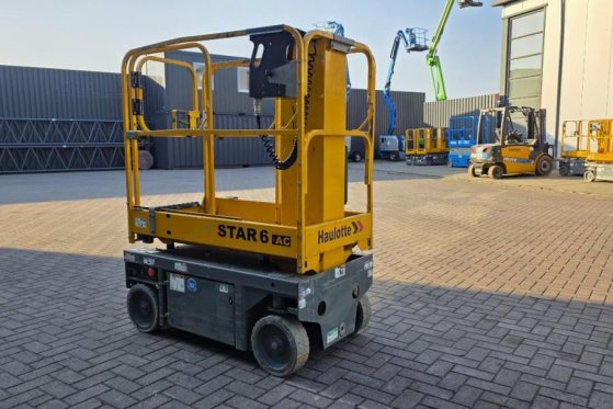 Haulotte Star 6 Electric, Non Marking Tyres, 5.8m Working H Haulotte Star 6 Electric, Non Marking Tyres, 5.8m Working H 20...