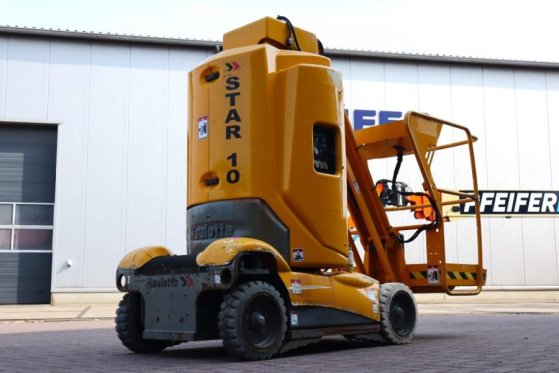 Haulotte STAR 10 As-Is, Electric, 10m Working Height, 3m Re Haulotte STAR 10 As-Is, Electric, 10m Working Height, 3m Re 20...