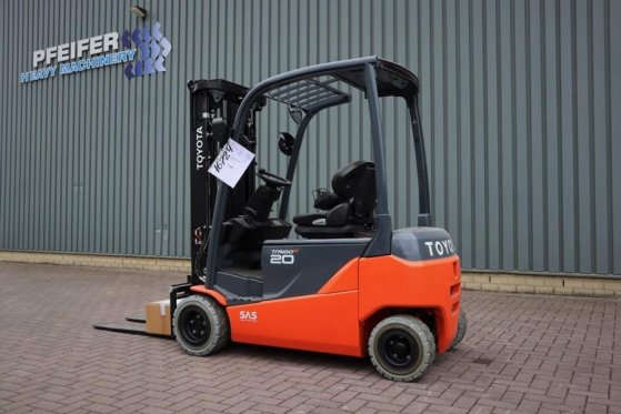 Toyota 8FBM20T Valid inspection, *Guarantee! Electric, 47 8FBM20T Valid inspection, *Guarantee! Electric, 47 2022 2 Forkli...
