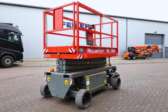 Holland Lift Ecostar HL-7814 Electric, 10m Working Height, 450k Holland lift Ecostar HL-7814 Electric, 10m Working Height,...