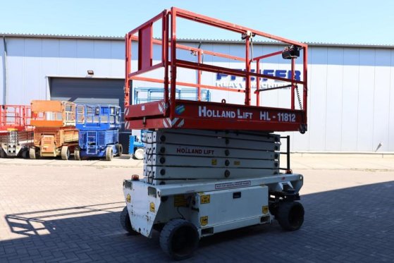 Holland Lift Ecostar HL-11812 Electric, 14m Working Height, 300 Holland lift Ecostar HL-11812 Electric, 14m Working Height...