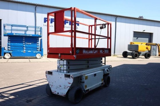 Holland Lift Ecostar HL-7810 Electric, 10m Working Height, 450k Holland lift Ecostar HL-7810 Electric, 10m Working Height,...