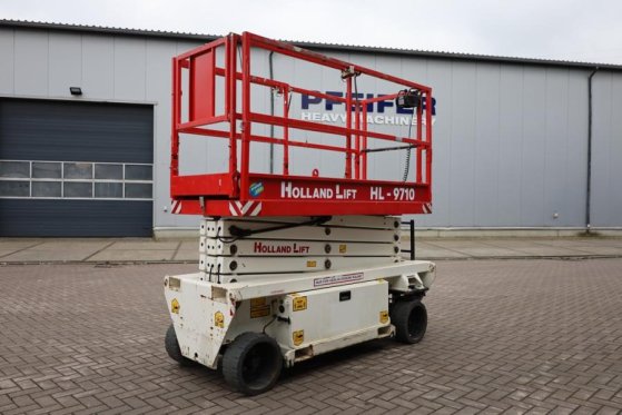 Holland Lift Ecostar HL-9710 Electric, 12m Working Height, 325k Holland lift Ecostar HL-9710 Electric, 12m Working Height,...