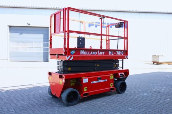 Holland Lift Ecostar HL-7810 Electric, 10m Working Height, 450k Holland lift Ecostar HL-7810 Electric, 10m Working Height,...