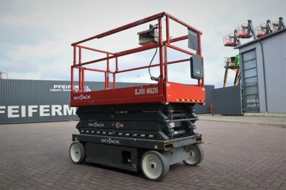 SkyJack SJ4626 ELECTRIC, 10M WORKING HEIGHT, 454KG CAPACIT Skyjack SJ4626 ELECTRIC, 10M WORKING HEIGHT, 454KG CAPACIT 2018...