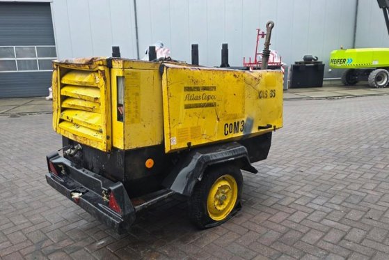 Atlas Copco XAS66 As-Is, Diesel, Volume flow: ± 3,4 – 3,7 m³/m XAS66 As-Is, Diesel, Volume flow: ± 3,4 – 3,7 m³/m 1997 2 C...