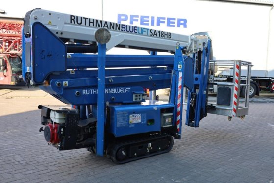 Ruthmann BLUELIFT SA18HD As-Is, Gasoline / 220V, 18m Workin Ruthmann BLUELIFT SA18HD As-Is, Gasoline / 220V, 18m Workin 20...
