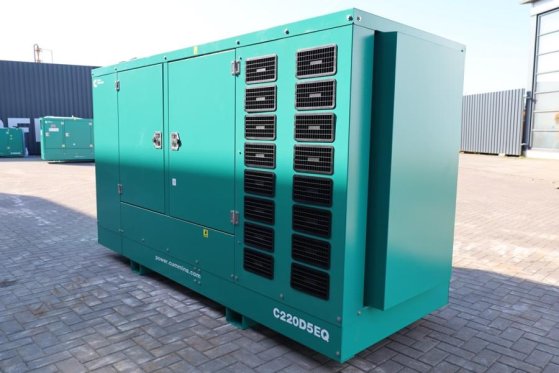Cummins C220D5EQ Declaration of Conformity, Diesel, 220kVA C220D5EQ Declaration of Conformity, Diesel, 220kVA 2025 2 Gener...