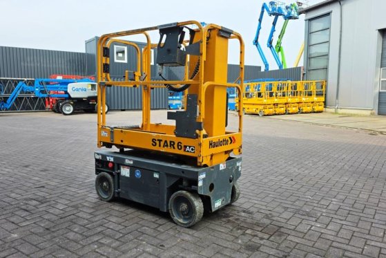 Haulotte Star 6 Electric, Non Marking Tyres, 5.8m Working H Haulotte Star 6 Electric, Non Marking Tyres, 5.8m Working H 20...