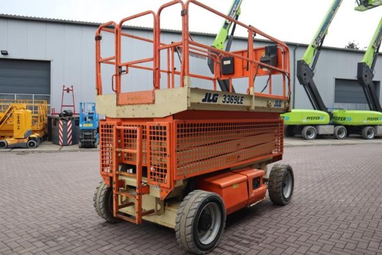 JLG 3369LE Electric, 12m Working Height, 450kg Capacit 3369LE Electric, 12m Working Height, 450kg Capacit 2008 2 Scissor L...