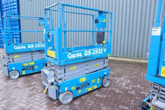 Genie GS1932 Electric, Working Height 7.8 m, 227kg Capac 4842 2013 2 Scissor Lifts image 2