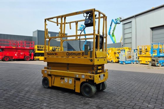 Haulotte Optimum 8 Electric, 7.77m Working Height, 230kg Ca Haulotte Optimum 8 Electric, 7.77m Working Height, 230kg Ca 20...