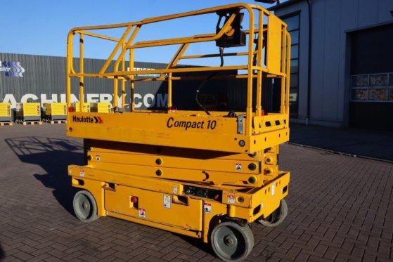 Haulotte Compact 10 Electric, 10m Working Height, 450kg Cap Haulotte Compact 10 Electric, 10m Working Height, 450kg Cap 20...
