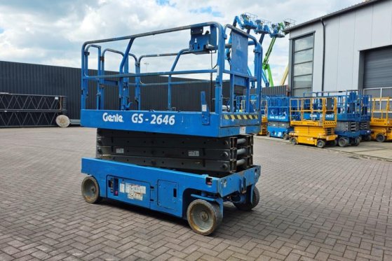 Genie GS2646 Electric, Working Height 9.80m, Capacity 45 GS2646 Electric, Working Height 9.80m, Capacity 45 2005 2 Scissor...