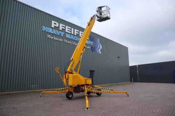 Denka-Lift DL22N Electric, 22m Working Height, 12m Reach, Sim Denka-Lift DL22N Electric, 22m Working Height, 12m Reach, Si...