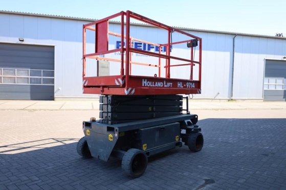 Holland Lift Ecostar HL-9714 Electric, 12m Working Height, 325k Holland lift Ecostar HL-9714 Electric, 12m Working Height,...