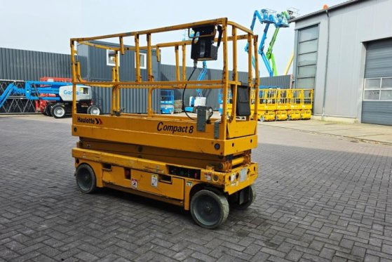 Haulotte Compact 8 Electric, Batteries 10-2024, 8.2m Workin Haulotte Compact 8 Electric, Batteries 10-2024, 8.2m Workin 20...