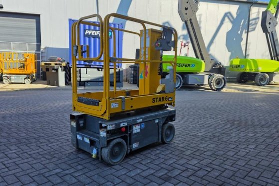 Haulotte Star 6 Electric, Non Marking Tyres, 5.8m Working H Haulotte Star 6 Electric, Non Marking Tyres, 5.8m Working H 20...