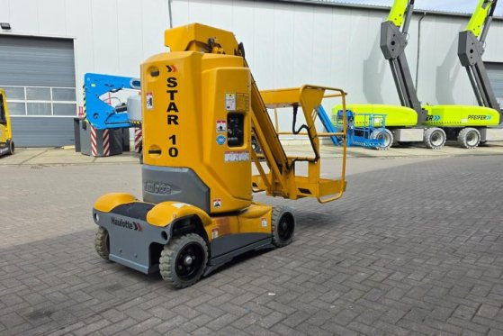 Haulotte STAR 10 Electric, 10m Working Height, 3m Reach, 20 Haulotte STAR 10 Electric, 10m Working Height, 3m Reach, 20 20...