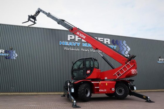 Magni RTH 6.25 Valid inspection, 6t Cap. 25m Boom, Forks MAGNI RTH 6.25 Valid inspection, 6t Cap. 25m Boom, Forks 2022 2 i...
