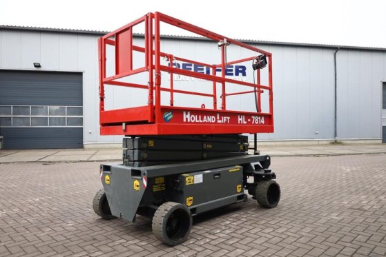 Holland Lift Ecostar HL-7814 Electric, 10m Working Height, 450k Holland lift Ecostar HL-7814 Electric, 10m Working Height,...