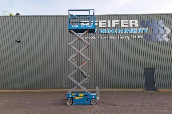 Genie GS1932 E-Drive Several In Stock, 8m Working Height 4842 2021 2 Scissor Lifts image 3