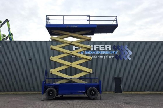 JLG 210-25 Diesel, 4x4 Drive, 23m Working Height, 1000 210-25 Diesel, 4x4 Drive, 23m Working Height, 1000 2008 2 Scissor L...