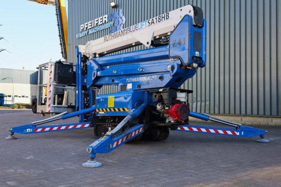 Ruthmann BLUELIFT SA18HD As-Is, Gasoline / 220V, 18m Workin Ruthmann BLUELIFT SA18HD As-Is, Gasoline / 220V, 18m Workin 20...