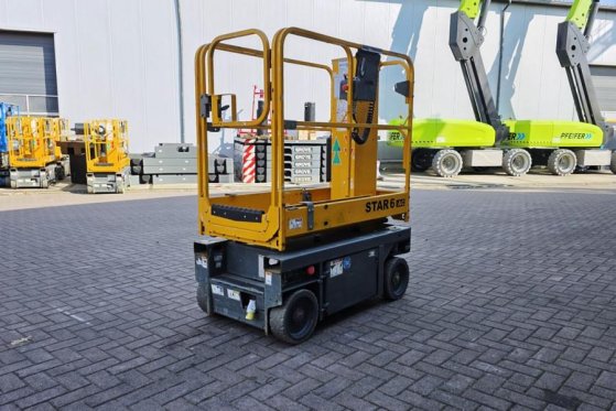 Haulotte Star 6 Electric, Non Marking Tyres, 5.8m Working H Haulotte Star 6 Electric, Non Marking Tyres, 5.8m Working H 20...