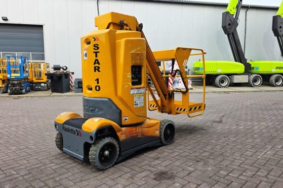 Haulotte STAR 10 Electric, 10m Working Height, 3m Reach, 20 Haulotte STAR 10 Electric, 10m Working Height, 3m Reach, 20 20...