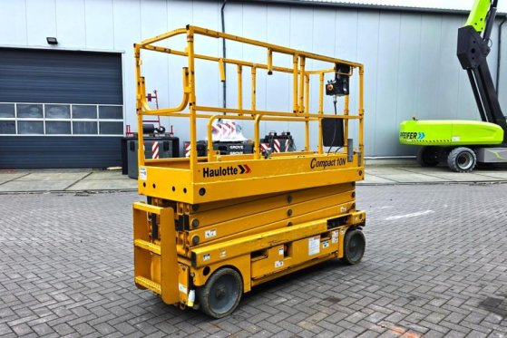 Haulotte Compact 10N Electric, Batteries(03-2025) 10m Work Haulotte Compact 10N Electric, Batteries(03-2025) 10m Work 2016...