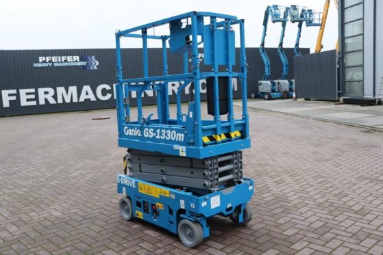 Genie GS1330M ALL-ELECTRIC DC DRIVE, 5.9M WORKING HEIGHT GS1330M ALL-ELECTRIC DC DRIVE, 5.9M WORKING HEIGHT 2019 2 Scissor...
