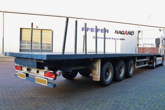 Groenewegen DRO-12-27 3 Axle Trailer, 32t Capacity, BPW Axles Groenewegen DRO-12-27 3 Axle Trailer, 32t Capacity, BPW Axle...