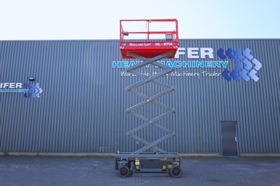 Holland Lift Ecostar HL-9714 Electric, 12m Working Height, 325k Holland lift Ecostar HL-9714 Electric, 12m Working Height,...