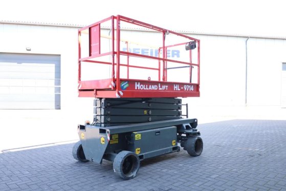 Holland Lift Ecostar HL-9714 Electric, 12m Working Height, 325k Holland lift Ecostar HL-9714 Electric, 12m Working Height,...