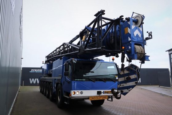 Liebherr LTM1150-6.1 Dutch Vehicle Registration, Valid Abom 683 2009 2 Mobile Cranes image 3