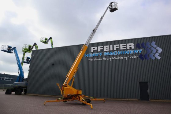 Denka-Lift DL22N Electric, 22m Working Height, 12m Reach, Sim Denka-Lift DL22N Electric, 22m Working Height, 12m Reach, Si...