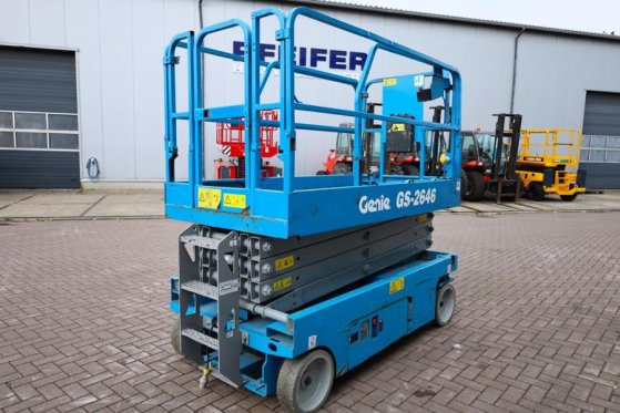 Genie GS2646 Electric, Working Height 9.80m, Capacity 45 GS2646 Electric, Working Height 9.80m, Capacity 45 2013 2 Scissor...