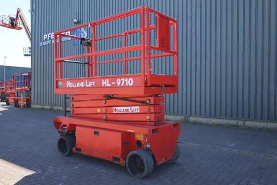 Holland Lift Ecostar HL-9710 Electric, 12m Working Height, 325k Holland lift Ecostar HL-9710 Electric, 12m Working Height,...