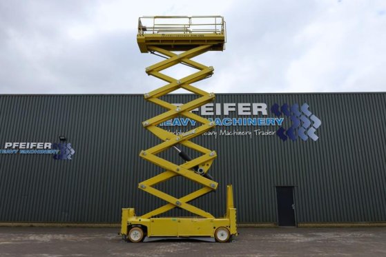 PB LIFT S195-12ES Electric, 19.6m Working Height, 700 PB LIFT S195-12ES Electric, 19.6m Working Height, 700 2015 2 Scissor...