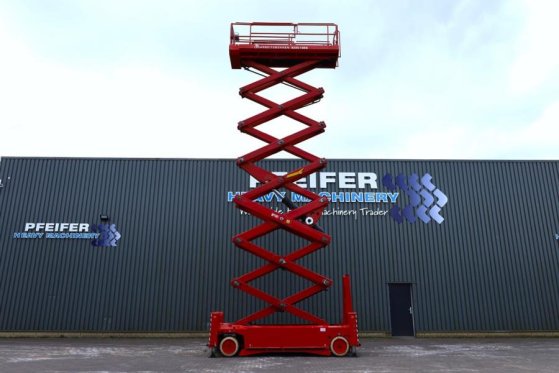 PB Lifttechnik S225-12ES Electric, 22.5m Working Height, 450kg Ca PB Lifttechnik S225-12ES Electric, 22.5m Working Height,...
