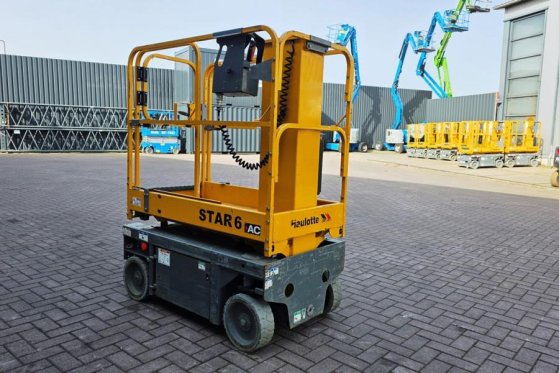 Haulotte Star 6 Electric, Non Marking Tyres, 5.8m Working H Haulotte Star 6 Electric, Non Marking Tyres, 5.8m Working H 20...