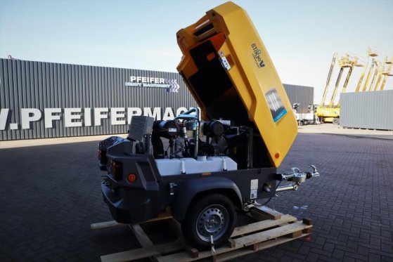 Atlas Copco XAS 58-7 Valid inspection, Diesel, Volume flow 3 m XAS 58-7 Valid inspection, Diesel, Volume flow 3 m 2022 2 C...