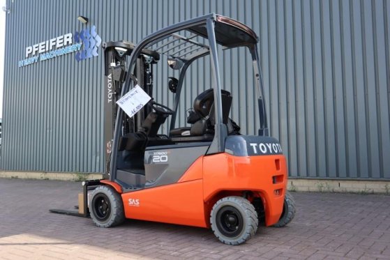 Toyota 8FBM20T Valid inspection, *Guarantee! Electric, 47 8FBM20T Valid inspection, *Guarantee! Electric, 47 2022 2 Forkli...