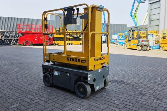 Haulotte Star 6 Electric, Non Marking Tyres, 5.8m Working H Haulotte Star 6 Electric, Non Marking Tyres, 5.8m Working H 20...