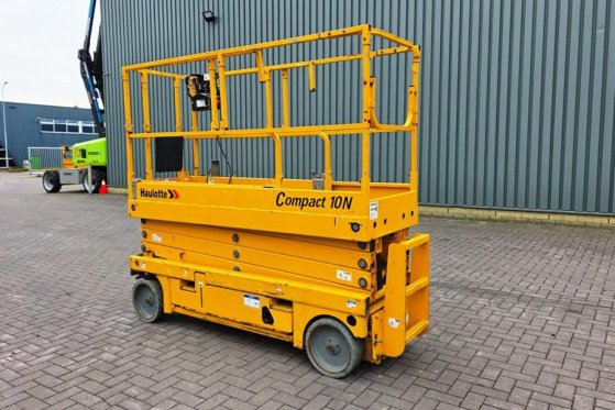 Haulotte Compact 10N Electric, Batteries(03-2025) 10m Work Haulotte Compact 10N Electric, Batteries(03-2025) 10m Work 2016...