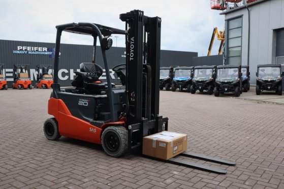 Toyota 8FBM20T Valid inspection, *Guarantee! Electric, 47 8FBM20T Valid inspection, *Guarantee! Electric, 47 2022 2 Forkli...